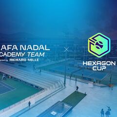 La Rafa Nadal Academy se une a la Hexagon Cup y tendrá equipo propio