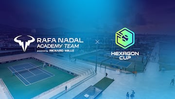 La unión entre la Rafa Nadal Academy y la Hexagon Cup.