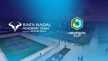 La unión entre la Rafa Nadal Academy y la Hexagon Cup.