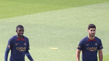 Marco Asensio has not found form at PSG after Real Madrid move