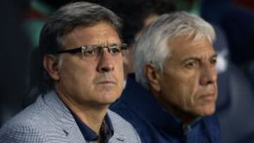 Gerardo "Tata" Martino, en el partido ante el Espanyol.