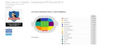 Estos son los precios para ver el clásico de Colo Colo con la UC