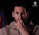 Messi: "Es especial ser el goleador de LaLiga"