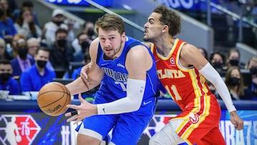 Ambas estrellas vuelven a cruzarse con victoria para Doncic, que logr&oacute; un triple-doble. Los Mavericks, quintos del Oeste, frenan la progresi&oacute;n de los Hawks.