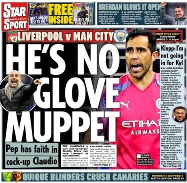 La polémica portada de diario inglés por titularidad de Bravo