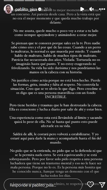El novio de Patricia Steisy recuerda que ¡°fue secuestrada dos a?os y violada¡±