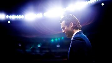 Santiago Solari durante el partido del América contra Atlético de San Luis