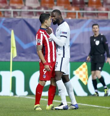 Luis Suárez y Antonio Rudiger.