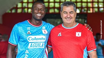 Adrián Ramos valora lo del Polilla en América.