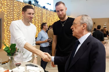 Así fue la comida de Navidad del Real Madrid