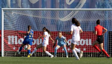 El Madrid CFF sirve goleadas a domicilio