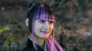 Shiori Katsuna, interpretando a Yukio de los X-Men en Deadpool 2