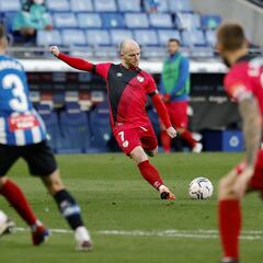 El Espanyol se divide entre dos frente a sus rivales directos