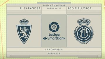 Resumen del Zaragoza-Mallorca de LaLiga SmartBank