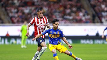 Chivas (1-1) Tigres: Resumen del partido y goles