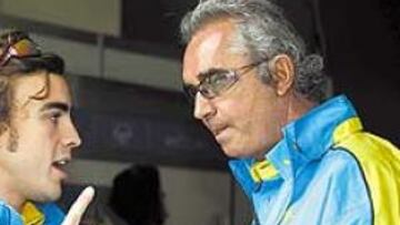<b>BINOMIO DE LUJO</B>. Alonso es el piloto con mayor proyección de futuro; Briatore, el principal responsable del milagro Renault. Sin duda, una pareja apetecible para cualquiera.
