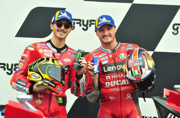 Jack Miller y Francesco Bagnaia.