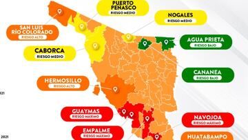 COVID-19 en Sonora: por qué están en riesgo máximo y qué medidas se llevarán a cabo