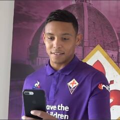 Fiorentina le da la bienvenida a Luis Fernando Muriel