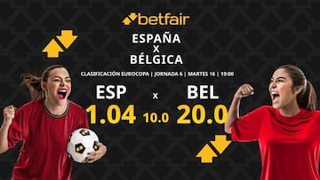 Pronósticos España vs. Bélgica: horario, TV, estadísticas y clasificación EURO 2025