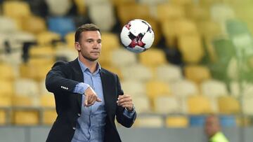 Andriy Shevchenko critica las &uacute;ltimas decisiones del Mil&aacute;n.