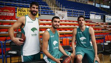 Dani Díez, Jaime Fernández y Carlos Suárez.