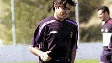 <B>EN RACHA.</B> Aganzo está marcando con facilidad en la pretemporada.