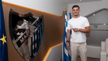 El Málaga ya presume de Javi Montero.