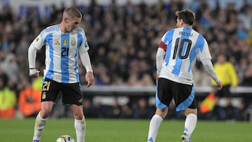 Scaloni sobre Mastantuono: “Jugará si creemos que tiene que jugar”