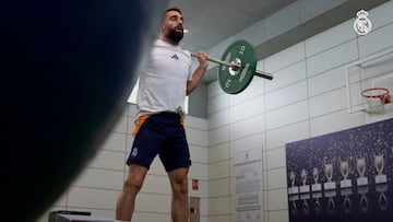 Preocupación entre el madridismo por esta secuencia de Carvajal: juzguen ustedes mismos