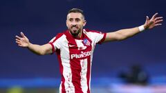 H&eacute;ctor Herrera, con el Atl&eacute;tico