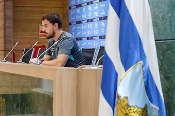 Manolo Snchez, en rueda de prensa.