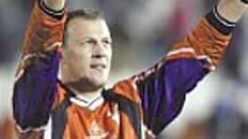 Para Gaspercic no fue gol.