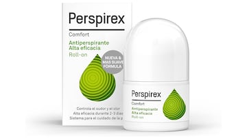 Desodorante Perspirex para pieles sensibles.