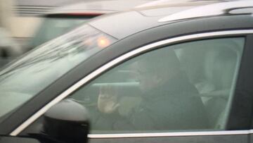 Roberto Carlos estuvo de
nuevo en Valdebebas