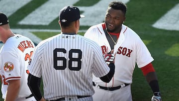 Hosmer y P&eacute;rez rinden homenaje a &ldquo;Big Papi&rdquo; con HR&rsquo;s