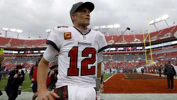 El quarterback de los Buccaneers, Tom Brady quiere seguir sumando victorias cuando los Buccaneers se midan a los Rams. ¿Cuántas victorias tiene ahorita?
