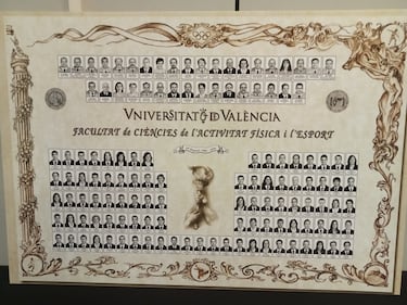 El académico cuerpo técnico de Corberán