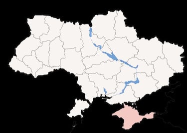 Map of Eastern Europe: Where is Russia, the Diomede islands, and Ukraine?