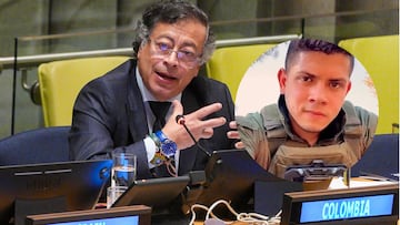 Gustavo Petro en su discurso de la Asamblea 80 de las Naciones Unidas. Cortesía: Presidencia.