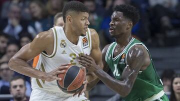 09/01/20 BALONCESTO PARTIDO EUROLIGA EUROLEAGUE
REAL MADRID - ZALGIRIS KAUNAS
22 WALTER TAVARES 10 NIGEL HAYES