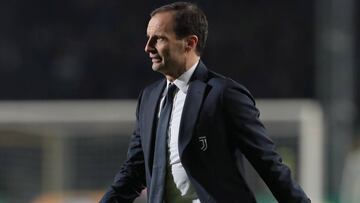 Juventus coach Massimiliano Allegri 