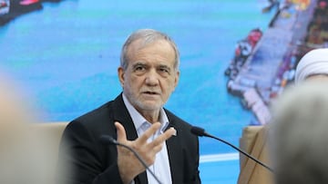 Presidente de Irán, Masud Pezeshkian.