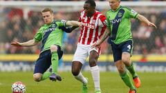 Giannelli Imbula, jugando con el Stoke City