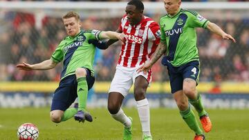 Giannelli Imbula, jugando con el Stoke City