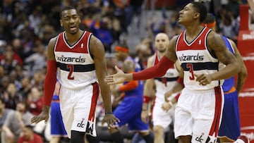 Los Wizards pagan 39M a sus dos estrellas: "No nos gustamos"