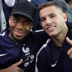 Lucas le da la bienvenida a Lemar