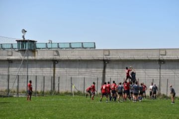 Rugby entre rejas