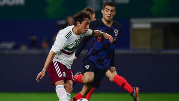 Omar Govea, mediocampista de la Selección Mexicana.