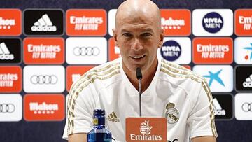 Zidane: "Lo que tengo que hablar con James se queda dentro"